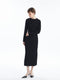 Crew Neck Women's Knitted Dress